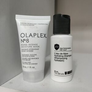 OLAPLEX No.8 Moisture Mask and L'eau De Mare Hydrating Shampoo Duo